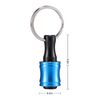 6Pc Hex Shank Screwdriver Bit Holder Extension Bar Tough Keychain Driver Keyring