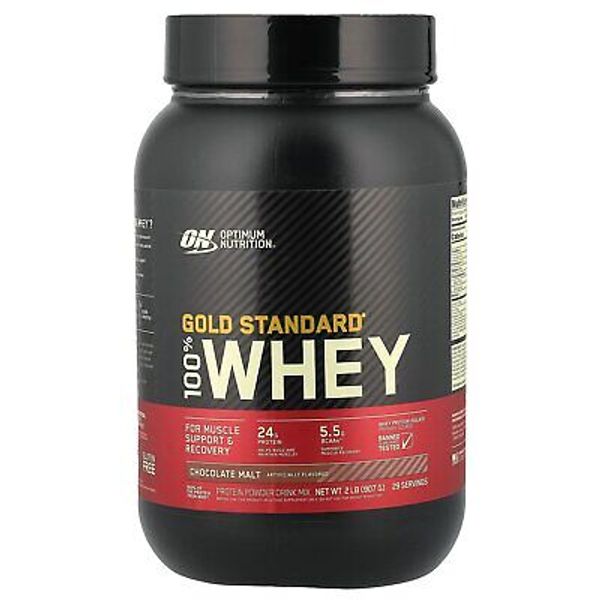 Gold Standard® 100% Whey, Chocolate Malt, 2 lb (907 g)