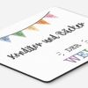 JUNIWORDS Mauspad Mousepad, Bester Konditor und Bäcker der Welt (5706775)