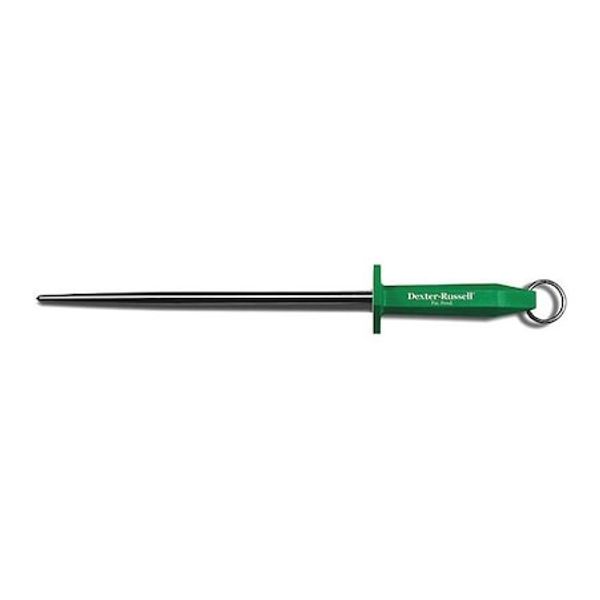 Dexter Russell 07820 Sharpening Steel,Ss,Smooth,10 In,Green