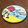RAISINS ADVERTISING RUBBER COASTER