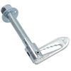 Antiluce Drop Catch Anti-Luce Fasteners M12 x 64mm Tail Gate Trailers Gates 2pc