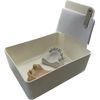Dental Lab Pan White 12/Box Quality Color Coded Organization