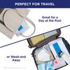 Aqua Monterey Hammock Pool Float - Two Pack - One Light Blue & One Navy/White Stripe, 2-Pack