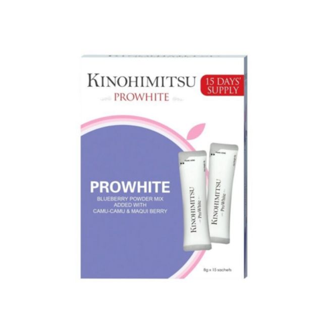 1 Boxes Kinohimitsu ProWhite for Brighten Skin Eliminate Spot 8g x 15 sachets