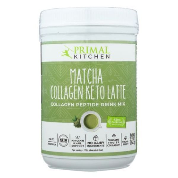 Collagen Keto Latte Matcha  9.33 Oz By Primal Kitchen