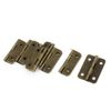 Sourcingmap Rotatable Window Drawer Door Hinges, 3cm, Bronze Tone, 8 Piece