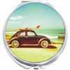 VW Bug Surf Beach Compact with Mirrors - Perfect for your Pocket or Purse