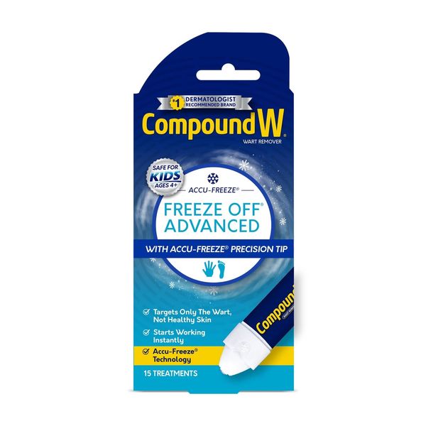 Freeze Off Advanced Wart Remover with Accu-Freeze, Multicolor, 1 Count