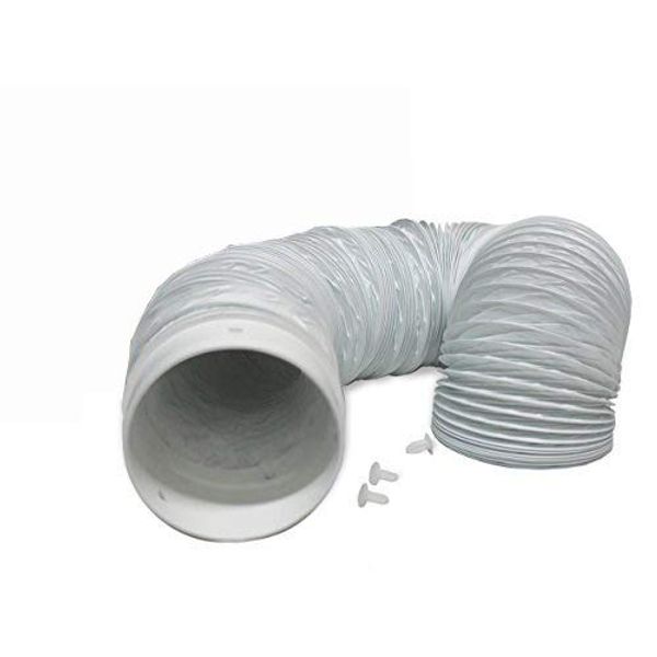 White Knight Crosslee Tumble Dryer Vent Hose Extension Kit 3 Meters Including Connector and Pins In SPAREGETTI® Packing