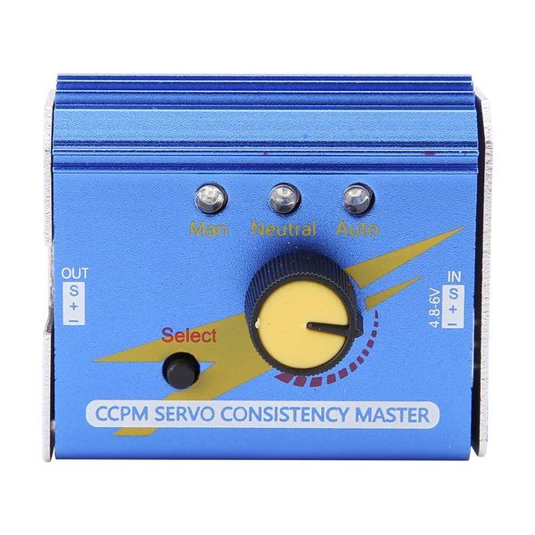 Power Servo Tester 3CH Servo Tester ESC Multi Servo Tester CCPM Servo Consistency Master Checker for RC Planes & Helicopters Cars/Servo/ESC Tester