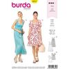 Burda Style Sewing Pattern B6312 Misses' Ballet Neckline Dress