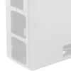 Single Board Computer Shell, Protective Case Cover ABS Shell Enclosure Component Transparent Box, Single Board Computers (White)