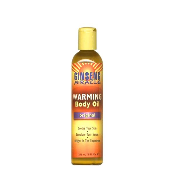 Ginseng Miracle Warming Body Oil Original 8 fl oz