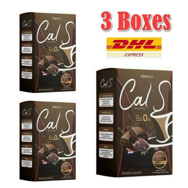 3x Primaya Cal S Cocoa Dietary Supplement Weight Control Slimming Cals