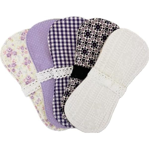 Suito Kotto Cloth Napkin for Weeping Minina Liner, 5 Pieces, Made in Japan (Petit Orient)