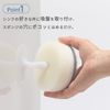 Marna Poco K096B Kitchen Sponge, Blue, With Suction Cup