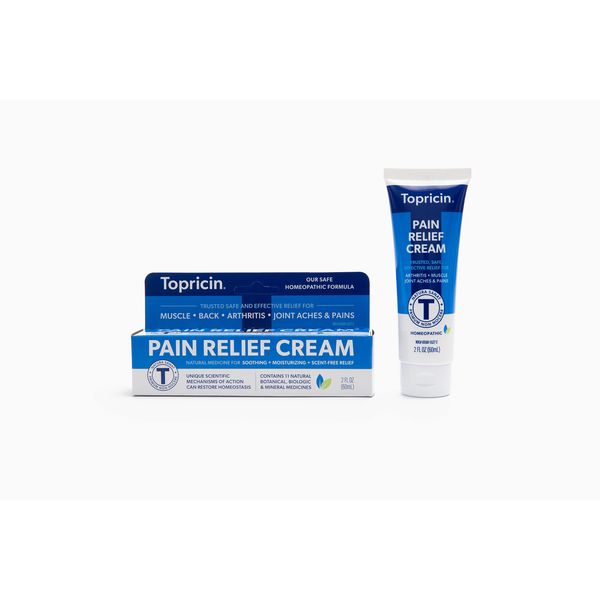 Topricin Pain Relief Cream 2 Oz