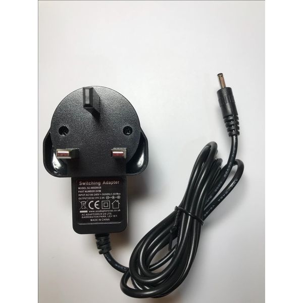 Replacement for 5.9V 2A AC Adaptor 4 View Quest RETRO DAB+ VQRETRO0019002072