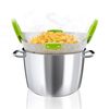 Stainless Steel Telescopic Kitchen Colander Collapsible draining Colander soap Strainer Foldable Pasta Strainer draining aid.