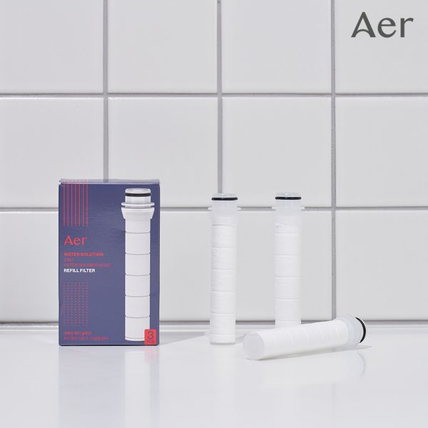 Aer Water Solution Filter Refill (2in1 Filter Shower/Bathroom Sink/Kitchen Sink)