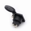 Mobility Scooter Charging Port Socket Replacement with Cover Charger Spare Part