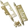 Statuary Bronze Finial Hinge, 11/16" (A) x 7/8" (B) x 2-1/2" (C), Pair