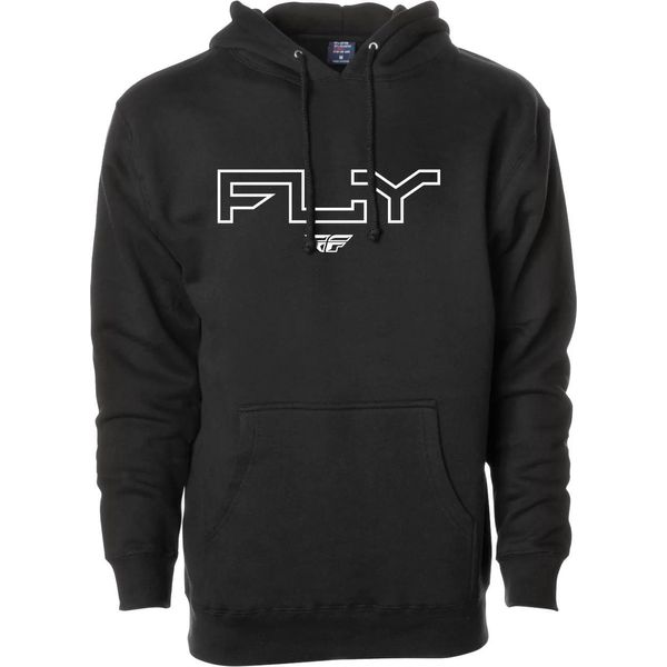 Fly Edge Hoodie Black Lg