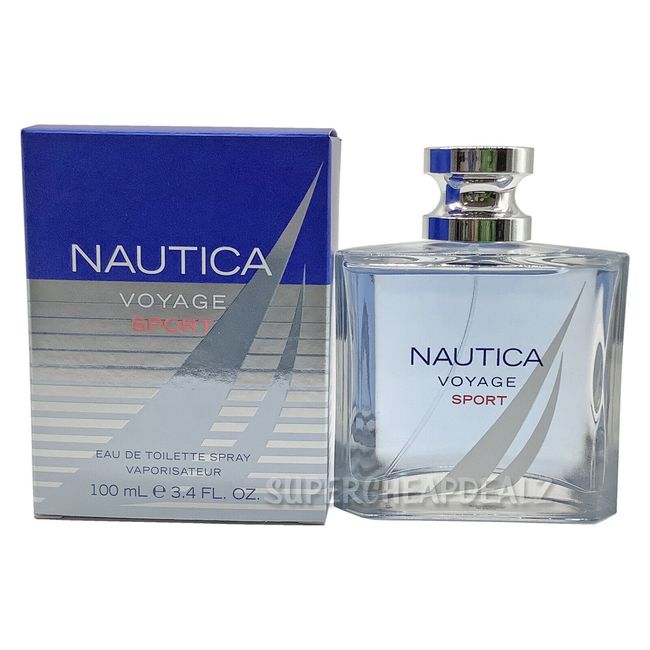 Nautica Voyage Sport for Men 3.4 oz EDT Spray NIB AUTHENTIC