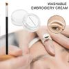 3PCS/PACK 10g White Eyebrow Mapping Paste Permanent Makeup Microblading Brow Paste Eyebrow Lip Shaping Position Tinting Tool