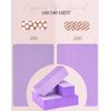 5 Nail Buffer Blocks, Medium/Fine Grit 100/180 Finishing Buffers for Acrylic