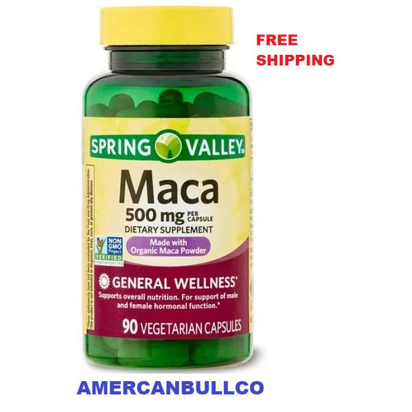 Spring Valley Maca Dietary Supplement - 500 mg - 90 count
