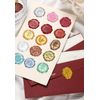 moin 2412sl339 Seal Wax Stamp Rose Gift