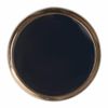 Hemline Round Shank Buttons Navy 18mm - per Pack of 3