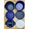 Tupperware Smart Multi-Cooker Microwave Steamer Cooker Cobalt Blue-New-SHIP INCL