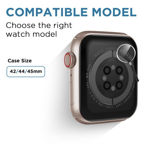 DABAOZA 5 Packs Compatible for Clear Apple Watch Band 45mm 44mm 42mm, Jelly Crystal Women Men TPU Strap for iWatch Series 10 9 8 7 6 / SE 5 4 3 2 1 Ultra (45/44/42, Neon Series)