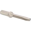 CME Indexable Insert Drill, Extra Long Length, 3/4" Drill Diameter, 3 3/4" Drill Depth, 5D, Weldon Shank, Coolant Through, with 2 pcs Carbide Inserts