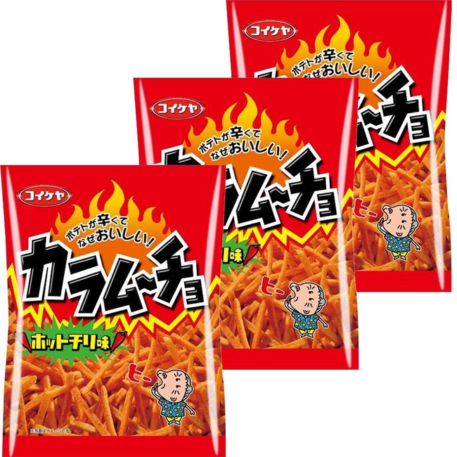 Koikeya Stick Koramucho Hot Chilli 3Pack