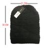 TOSKATOK Ladies Knit Slouch Winter Hat/Beanie - RED