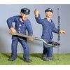 Langley Models Loco Crew Engine Driver + Fireman O Scale UNPAINTED Kit OF17