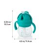 OXO Tot Straw Cup with Grow Handle teal
