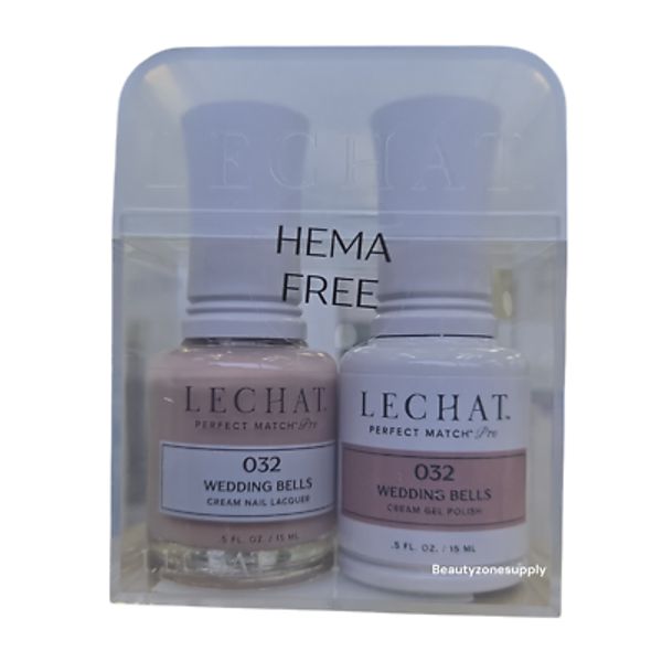 Lechat Perfect match Pro Gel & Lacquer HEMA free Wedding Bells PROD032