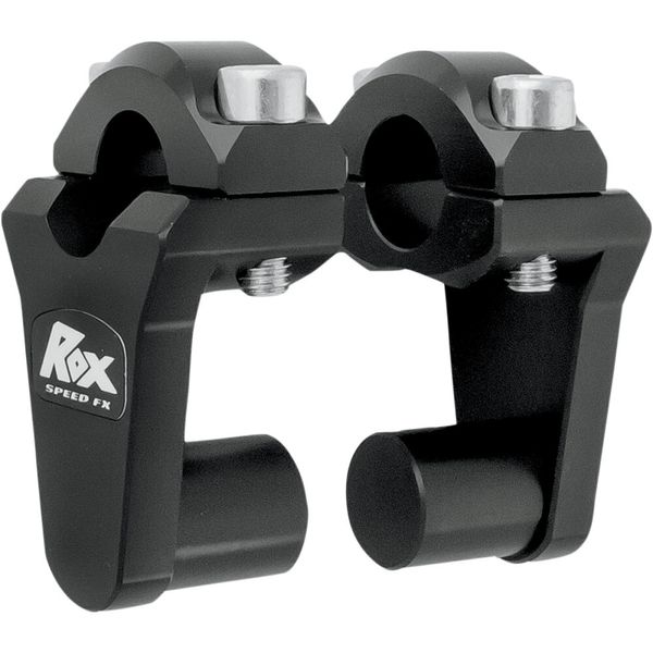 Rox Speed FX - 2" Pivoting Bar Risers for 7/8" Handlebar (Black) 1R-P2SS