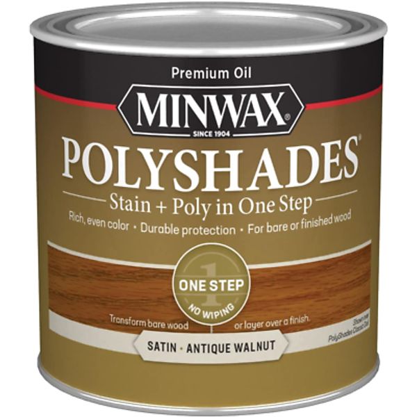 Polyshades Semi-Transparent SATIN & GLOSS Oil-Based Stain Polyurethane