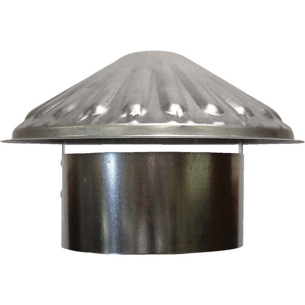 S & K Galvanized Steel 6 In. x 9-1/2 In. Vent Pipe Cap D-286 S & K D-286