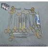 50 PCS GOLD HANDLE GENERAL SURGERY SPAY PACK DENTAL SURGICAL INSTRUMENTS