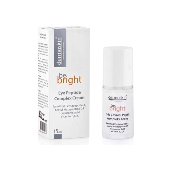 Dermoskin Be Bright Eye Peptide Complex Cream 15ml