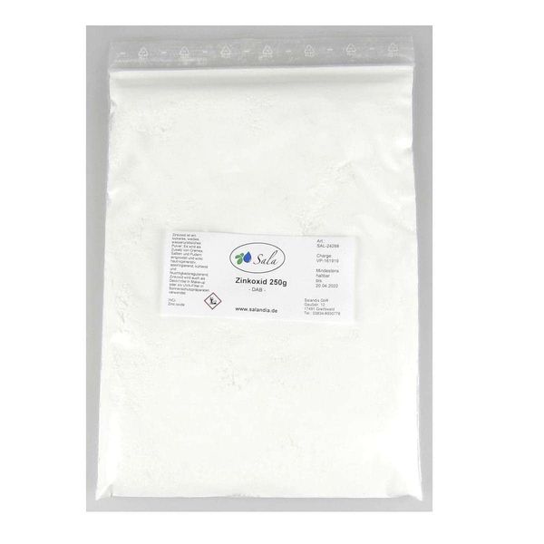 Sala Zinc Oxide Ph. Eur. 250 g Bag