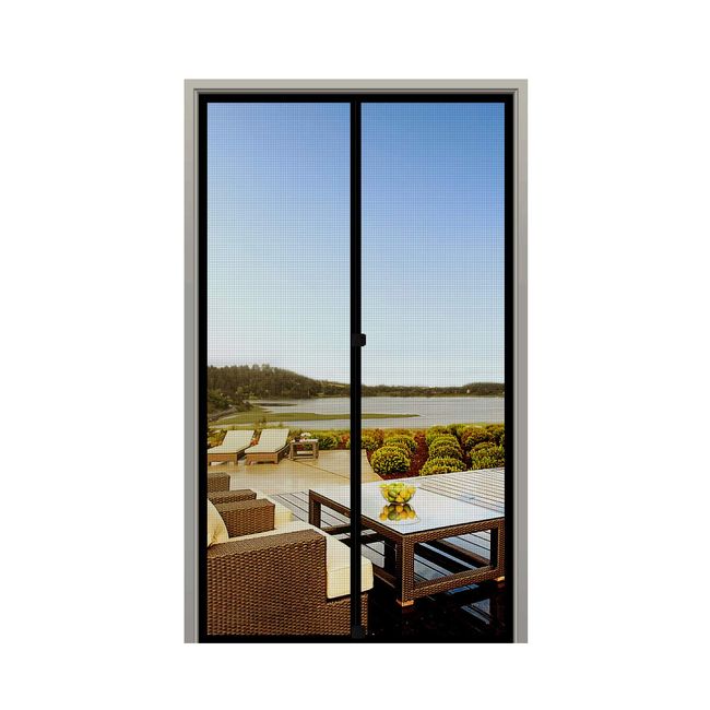 MAGZO Magnetic Screen Door Fit Door Size 72 x 80 Inch, Screen Size