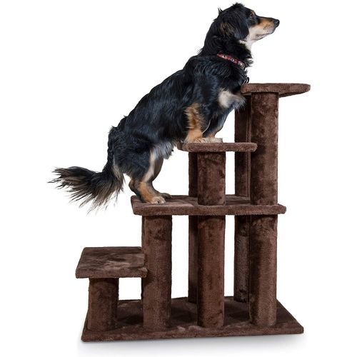 Steady Paws Furniture Assist Multi-Step Dog 4 Step Pet Stairs For High Bed Ramp